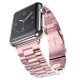 Apple Watch klasszikus fém óraszíj /rose-pink/ 38/40/41 mm