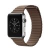 Apple Watch mágneses bőróraszíj /barna/ 38/40/41 mm