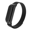 MYBANDZ Mi Band 5/6 - Milánói mágneses fém óraszíj - fekete