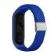 MYBANDZ Mi Band 3/4/5/6/7 - Állítható fonott óraszíj-kék