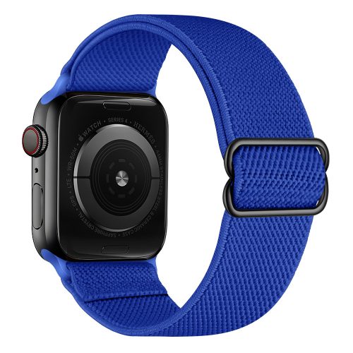 Apple Watch állítható rugalmas szövet óraszíj /kék/ 42/44/45/49 mm