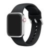 Apple Watch csatos szilikon óraszíj /fekete/ 38/40/41 mm