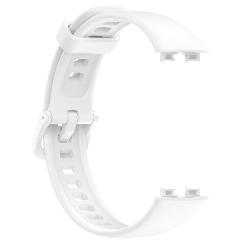 MYBANDZ Szilikon óraszíj/fehér Huawei Band 8