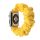 Apple Watch  scrunchie óraszíj-sárga 38/40 és 41 mm