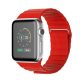 Apple Watch mágneses bőróraszíj /piros/ 42/44/45/49 mm