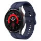 MYBANDZ Sportos szilikon óraszíj Galaxy Watch 4-5-6 /éjkék-rés nélkül/ 20mm