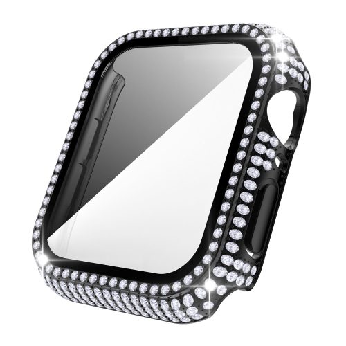 Apple Watch DIamond védőtok / fekete /