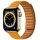 Apple Watch két részes mágneses szilikon pánt /narancs/ 40/41 és 42mm