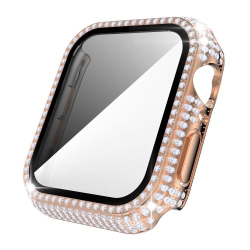 Apple Watch DIamond védőtok / rosegold / 