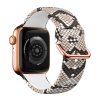 Apple Watch csatos szilikon óraszíj /kígyóbőr/ 42/44/45/49 mm