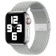 Apple Watch állítható fonott óraszíj /világos szürke/ 38/40/41 mm