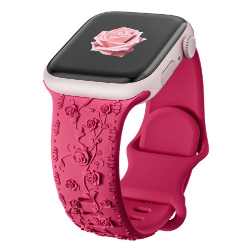 Apple Watch Rosy szilikon óraszíj-pink 38/40/41 mm