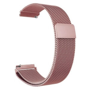 MYBANDZ Milánói mágneses fém óraszíj / pink-arany / 20mm