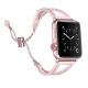 Apple Watch láncos fém óraszíj- pink-arany/38/40 és 41 mm