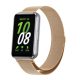 MYBANDZ Milánói mágneses fém óraszíj / rosegold / Samsung Galaxy Fit 3