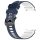 MYBANDZ kétszínű rés-nélküli szilikon óraszíj Galaxy Watch 4-5-6/fekete-fehér/ 20mm