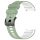 MYBANDZ kétszínű rés-nélküli szilikon óraszíj Galaxy Watch 4-5-6/khaki-fehér/ 20mm